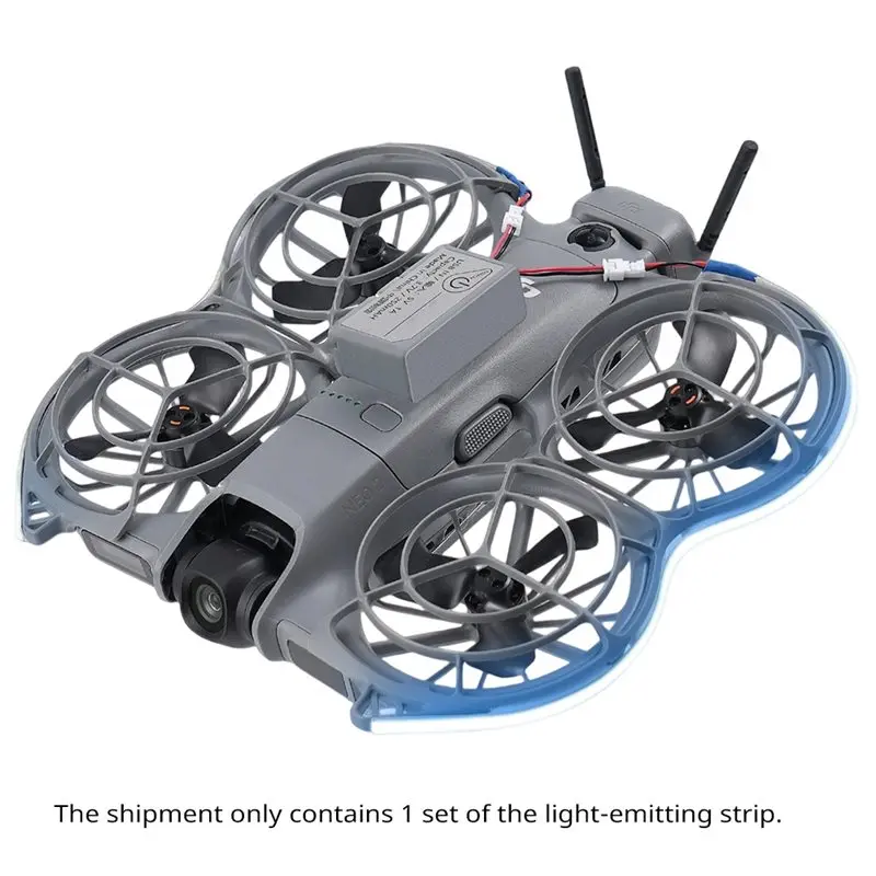 DT98 Light Strip LED Night Flight for DJI Neo 2 Brightness Adjustable Waterproof Lamp Belt for Neo 2 Drone Accessories Red