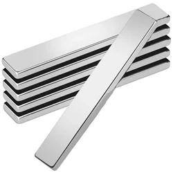 Rectangular strong magnet bar magnet steel tool holder strong suction force nail art door curtain magnet