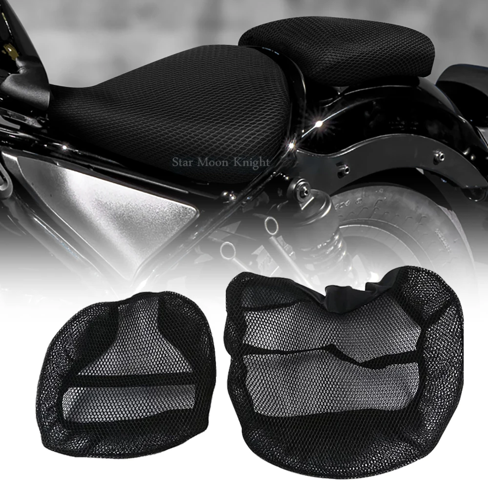 

Motorcycle Protecting Cushion Seat Cover For Honda Rebel CMX 500 300 2017-2020 CMX 1100 Rebel ​2021 Fabric Saddle Seat Cover