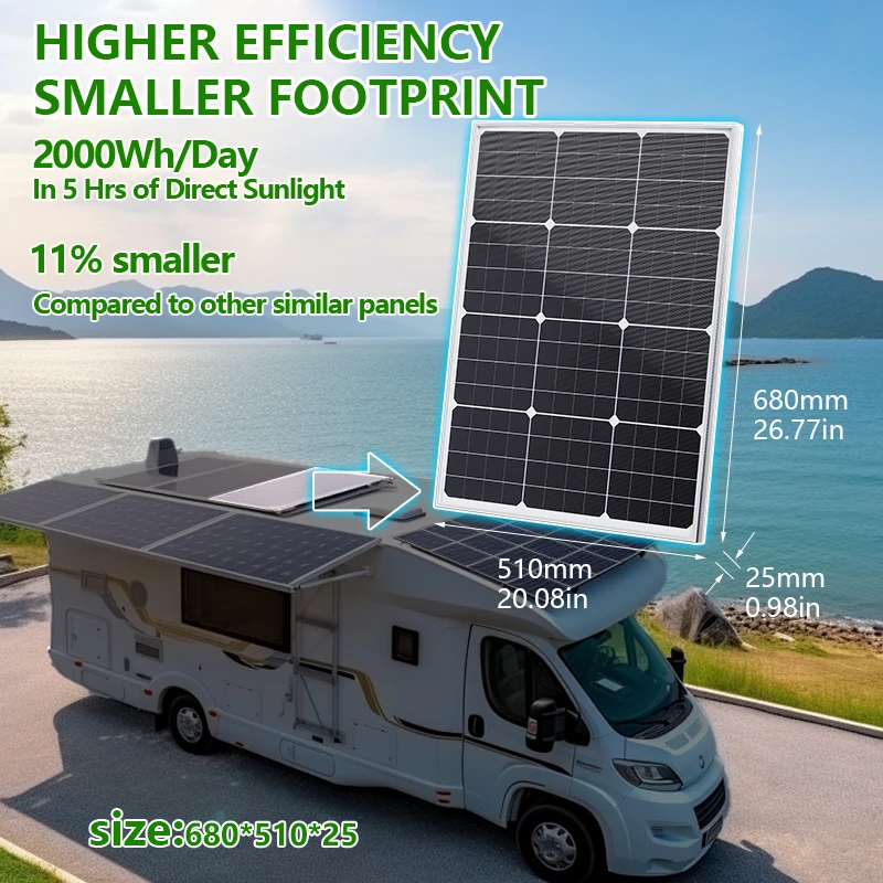 Outdoor Power Group - مجموعة ألواح شمسية بقدرة 4000 واط،