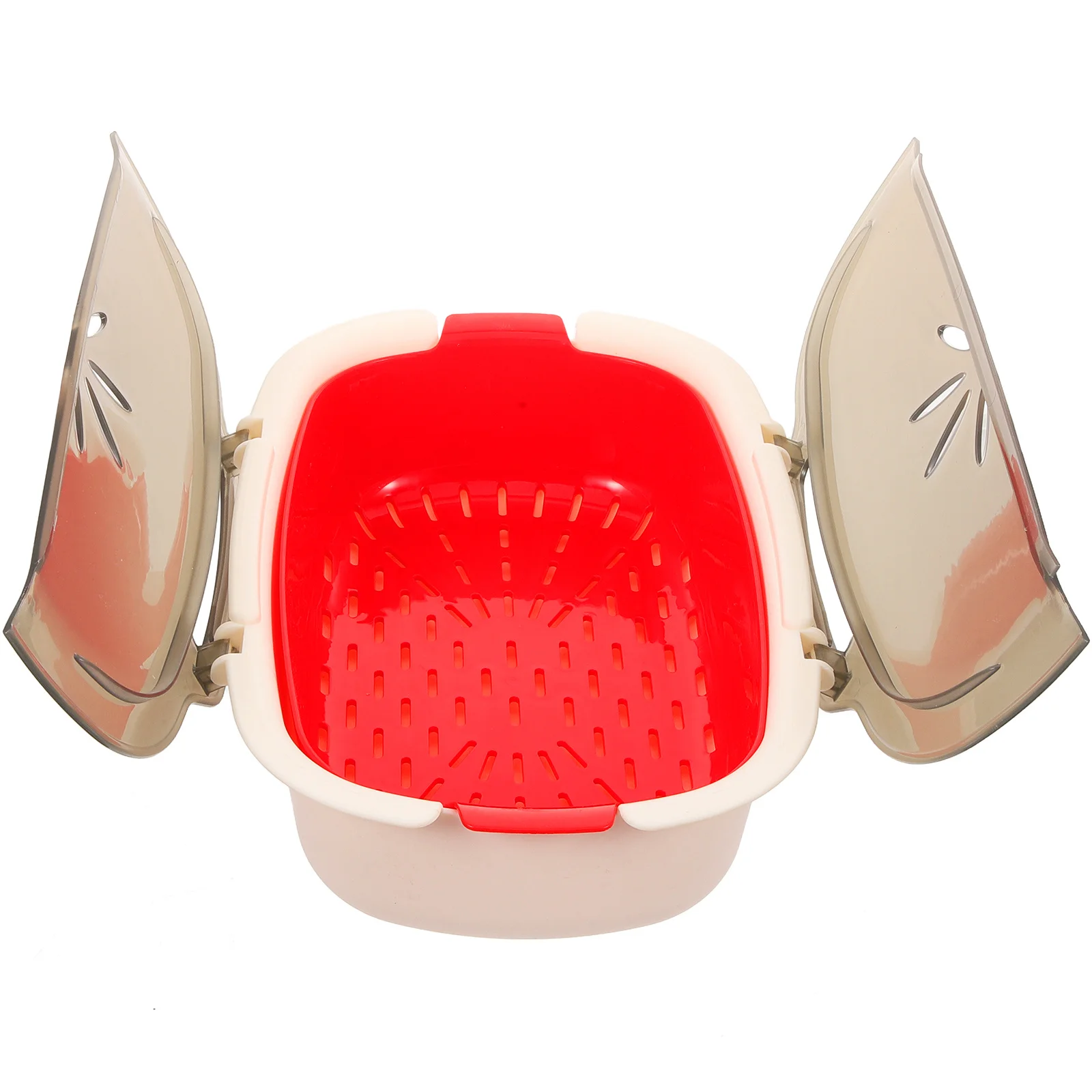 

1Pcs Multi Functional Steaming Box Microwave Oven Safe High Temperature Resistant Cooking Tool for Delicious Food Retains