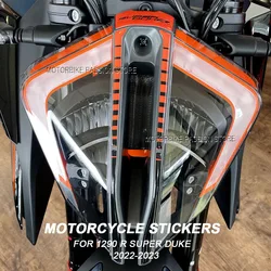 For KTM 1290 Super Duke 2022-2023 Motorcycle Accessories Waterproof Protective Sticker Headlight Protection Sticker