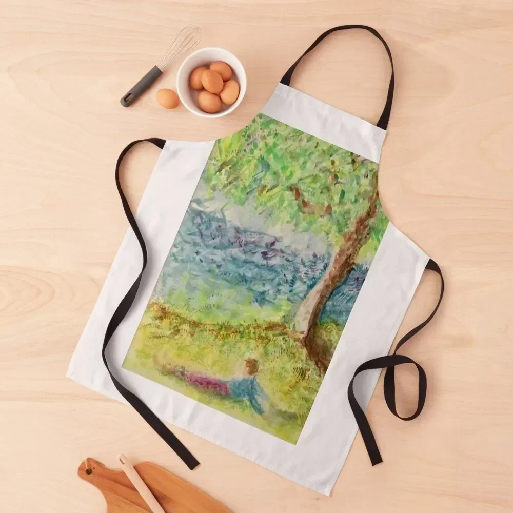 

The Tree and Me Apron For Man Kitchen Handle For Women chef costume Camping Apron