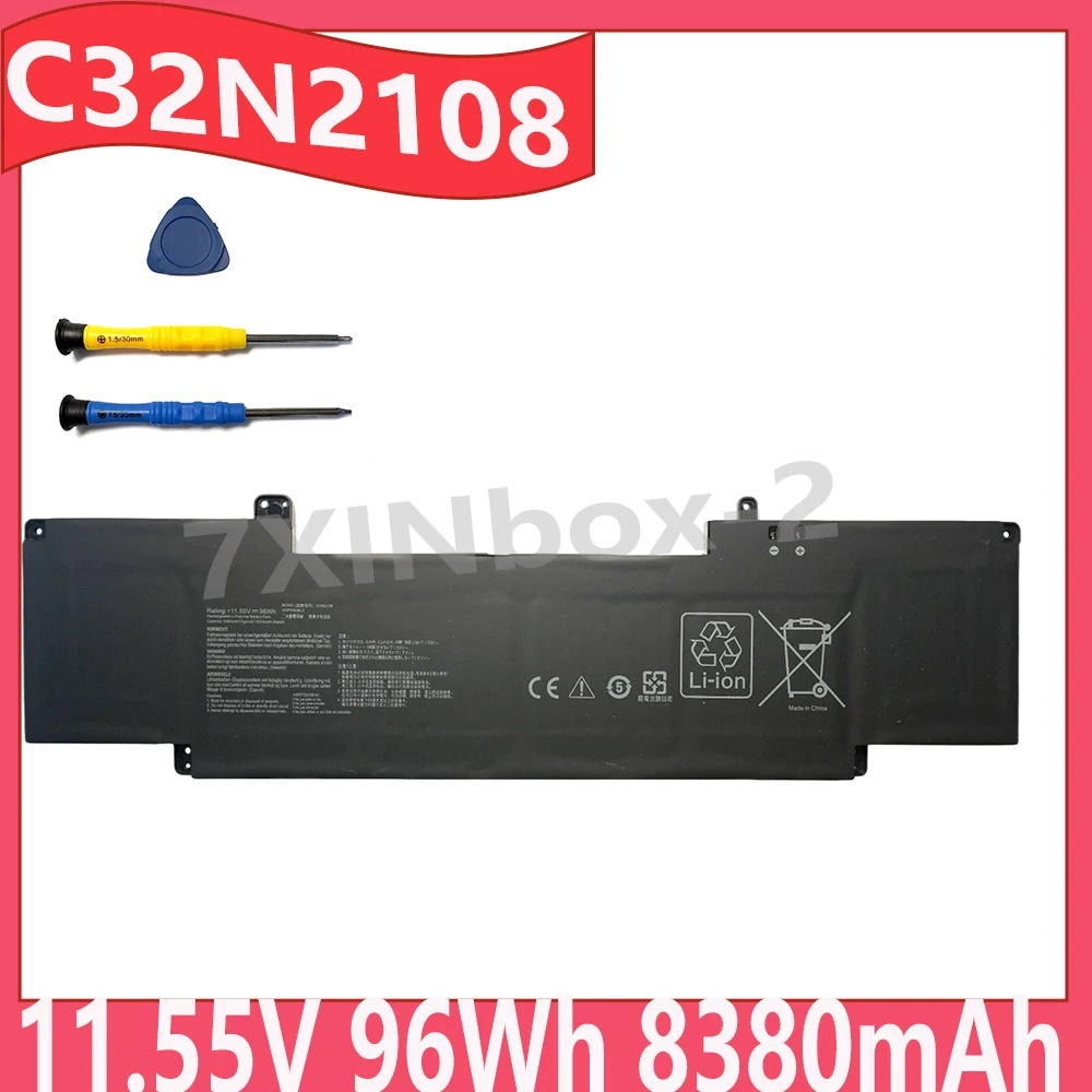 C32N2108 11.55V 96Wh 8380mAh OEM Laptop Battery For Asus Zenbook Pro 16X OLED Series UX7602 UX7602VI UX7602ZM