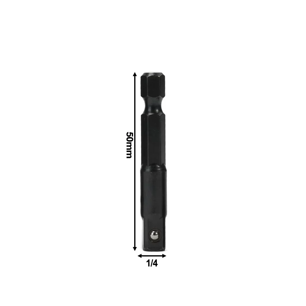 Imagem -05 - Haste Broca Bits Extensão Rod Adaptador do Soquete 14 14 Hex Haste à Extensão Quadrada do Soquete
