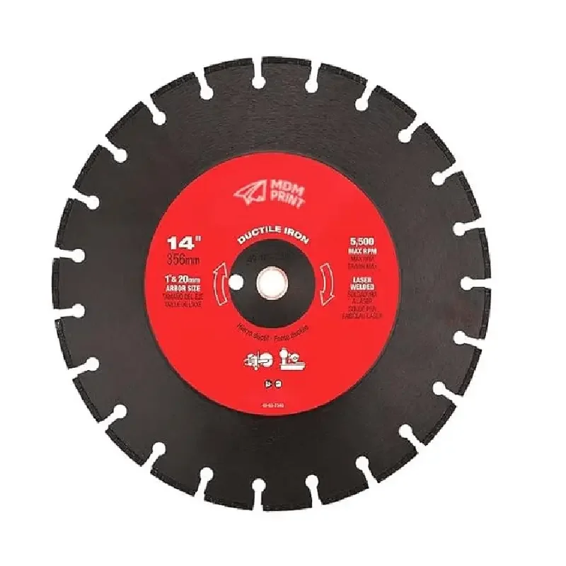 

14 in. Segmented Ductile Iron Cutting Blade