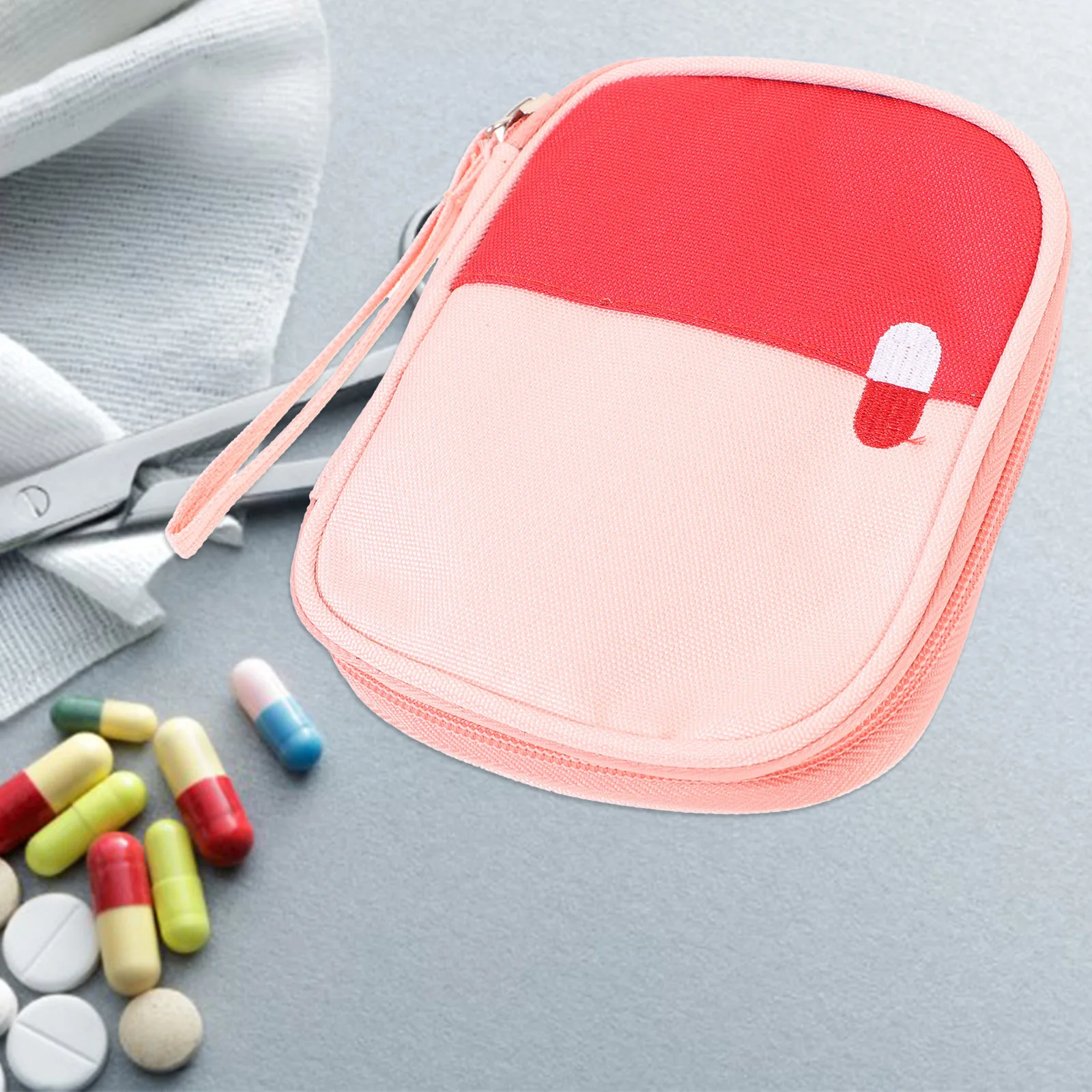 

Портативная сумка для первой помощи, мини-органайзер для лекарств, износостойкая сумка для путешествий, кемпинга, пешего туризма, безопасности на открытом воздухе, неотложная медицинская помощь