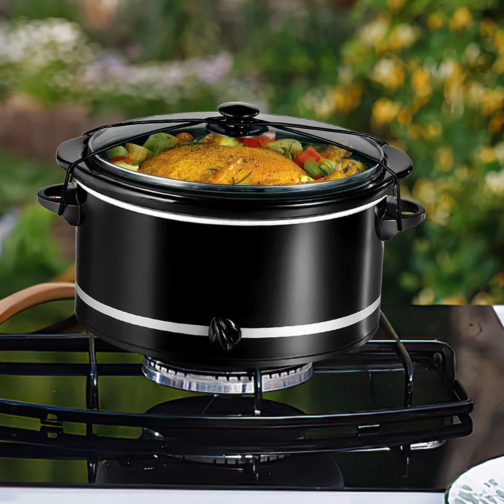 

4pcs Lid Lock Strap For Slow Cooker Heat Resistant Thickened Bands Replacement Parts Cooking Pot Accessories Stewing Pot Lid