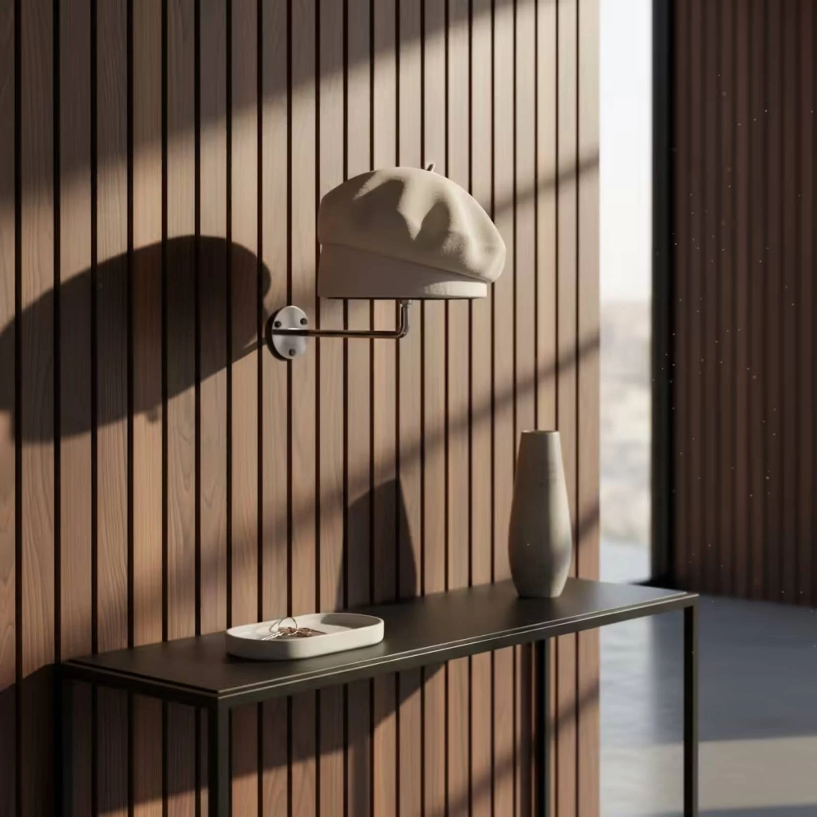 Wall Mount Hat Holder Multifunctional Hairpiece Holder Holder with Wall Mount Hat Display with Metal Hook Detachable Hairpiece