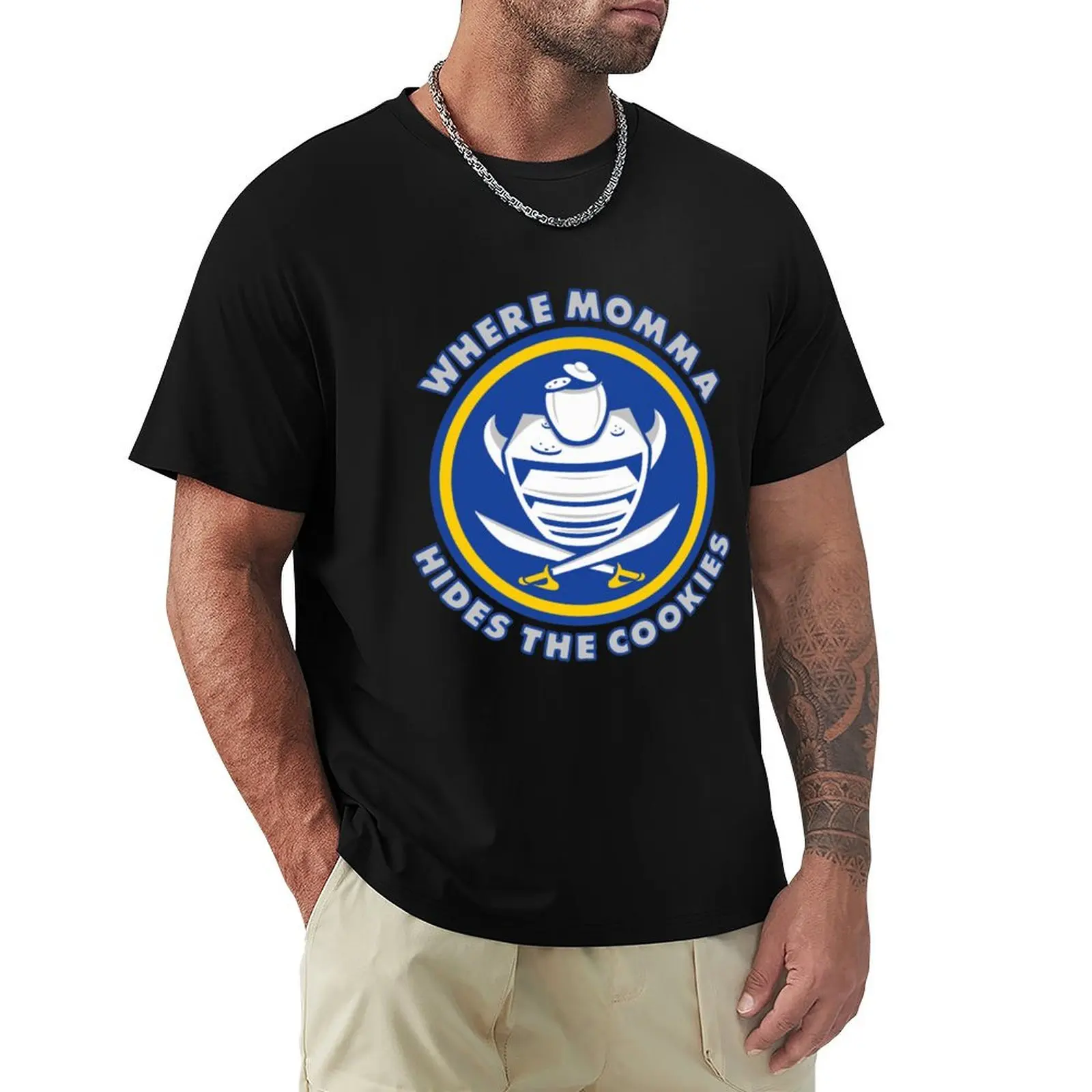 Where Momma Hides the Cookies T-Shirt Tough Fabric Work Tee