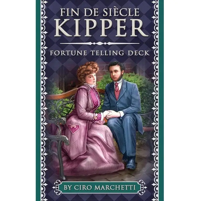 Fin De Siecle Kipper Tarot Deck Fortune-telling Prophecy Oracle Cards with PDF Guidebook