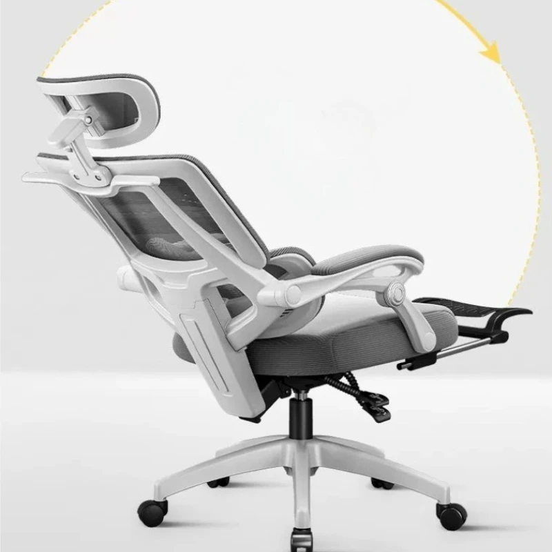 

Comfortable Designer Swivel Office Chair Computer Lazy Leather Office Chair Rolling Bedroom Cadeira De Escritorio Furniture