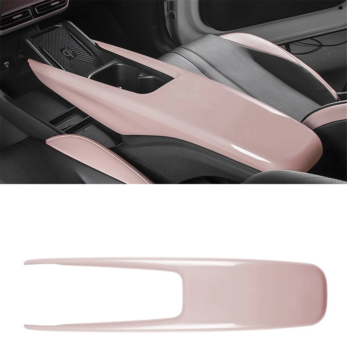 Car Center Armrest Panel Storage Box Decorative Covers for BYD Dolphin Mini / BYD Seagull