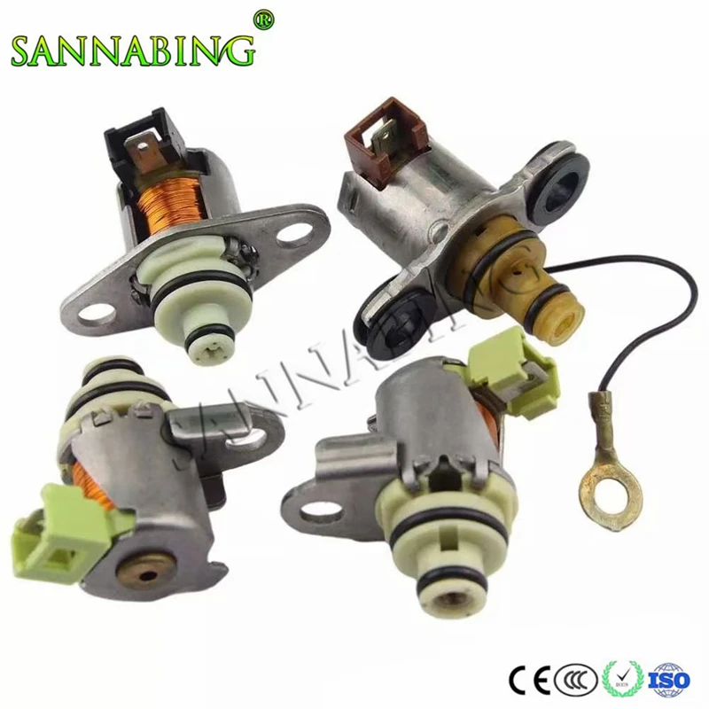 

4pcs JF402E JF405E G6T46571 45663-02700 Automatic Transmission Solenoid Valve Set For Suzuki/Chevrolet