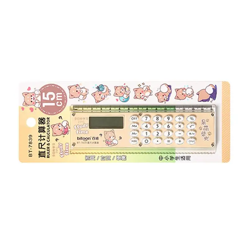 

Kids Calculator For School Digital Cartoon Multifunctional Calculator Cute Portable Desktop Calculator Lightweight Calculator