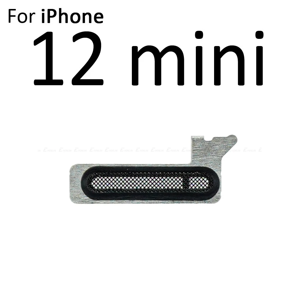 5pcs\lot For iPhone 12 mini 12 Pro Max Earpieces Speaker Dust Mesh Anti Adhesive Sticker Gasket Rubber