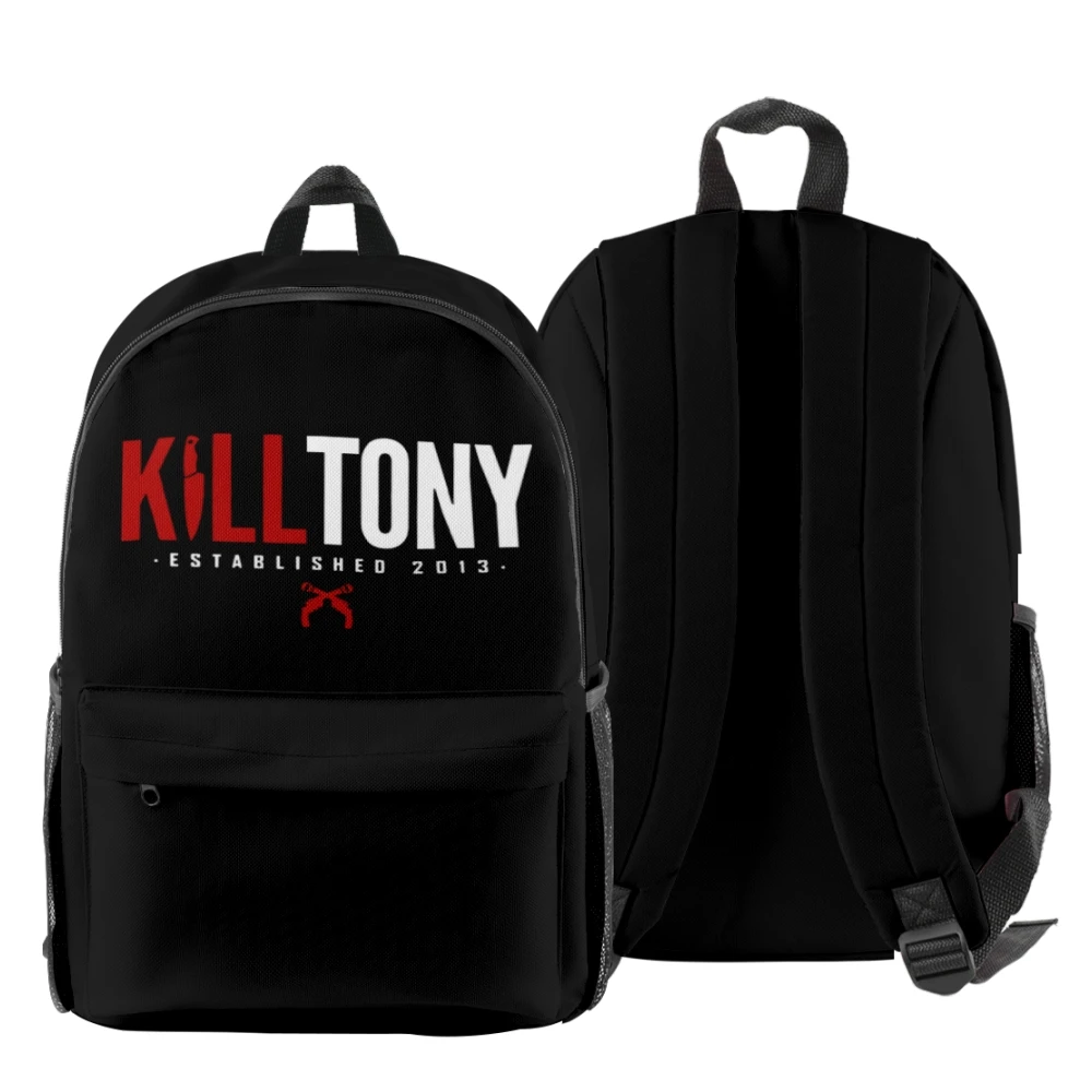 Kill Tony Backpack Women Men Shoulders Bag Casual Streetwear Daypack Unisex Travel Bags