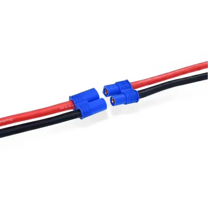EC3/EC5/EC8 Male Female Connector Pigtail Cable Silicone Wire RC Lipo Battery