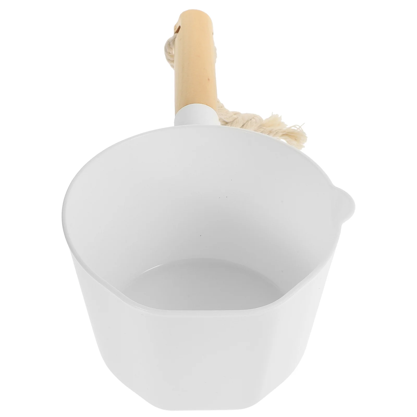 

Dipper Bathtub Long Handle Water Scoop Large Bucket for Bathroom White Shopping