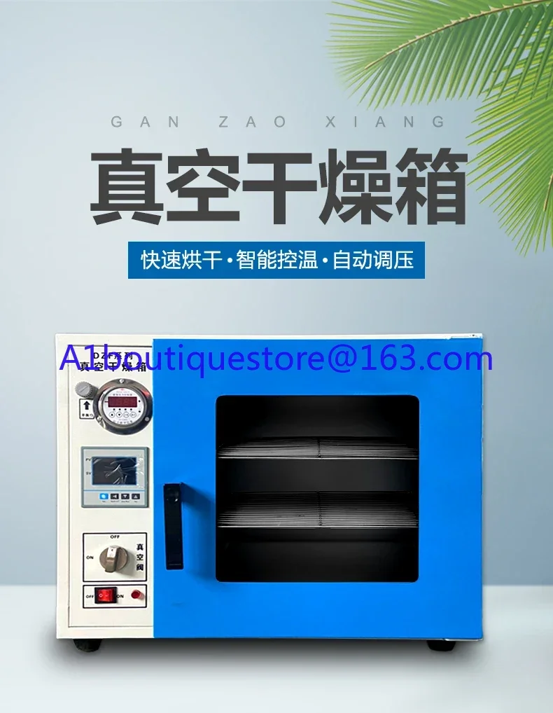 Oven Pengeringan Vakum Stainless Steel Laboratorium DZF-6020