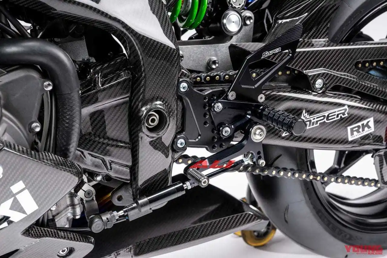 リアルドライカーボンファイバー カワサキ ZX25R ZX4R ZX-4RR ZX4RR
