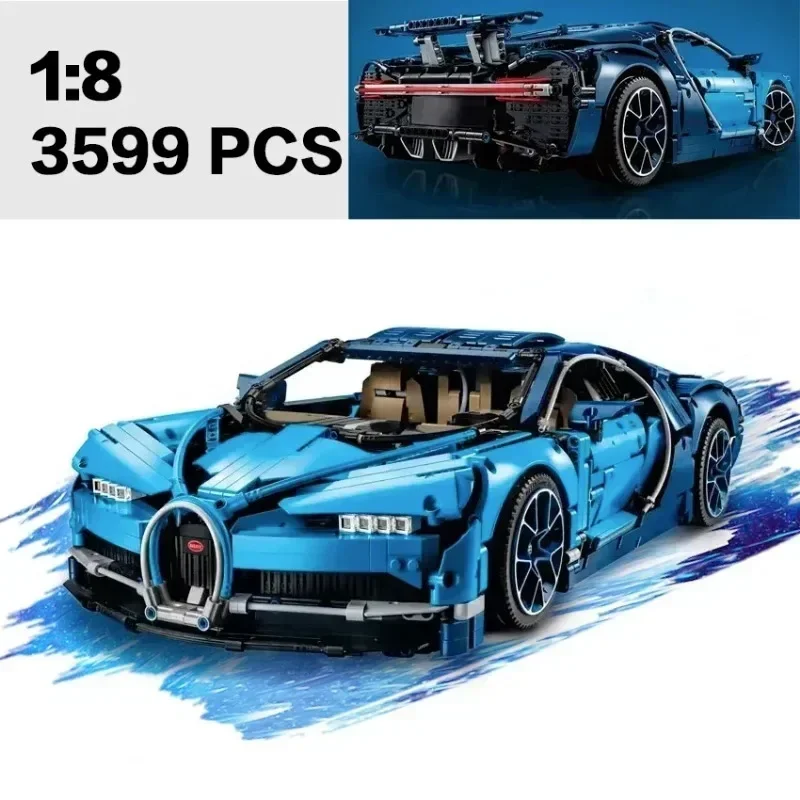 Baustein für Erwachsene über 18 Jahre, Sammlerstück, Supercar-Modell, Spielzeug, Geschenk,