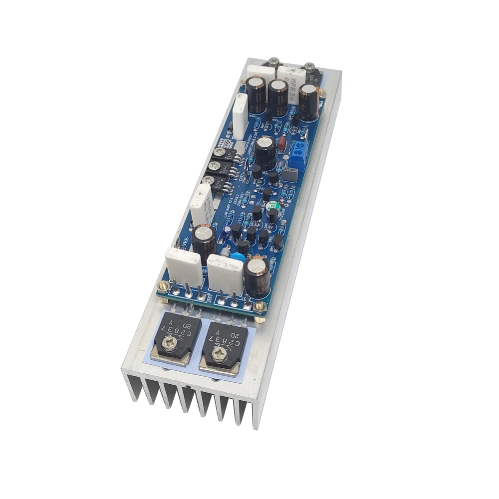 Mono Class AB L12-2 Power Amp board Assembled 120W +-55V with Heatsink VER4.2