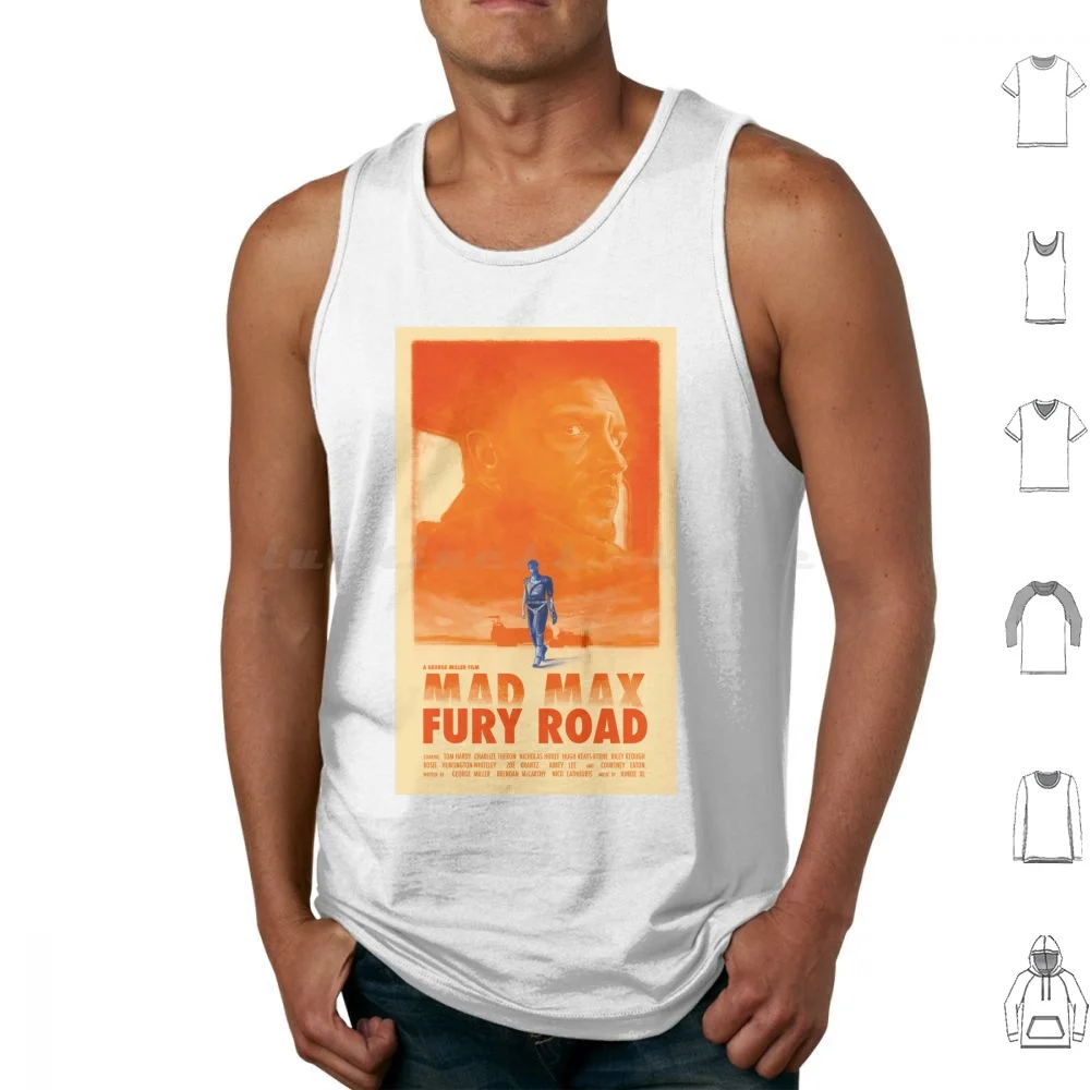 Mad Max : Fury Road Tank Tops Print Cotton Mad Max Mad Max Fury Road Fury Road Tom Hardy Charlize Theron Imperator Furiosa