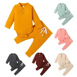 Pant Sets Children's Top and Bottom Set Baby Girl Boy Clothes Groups Items Spring Autumn Clothes Newborn Baby Things