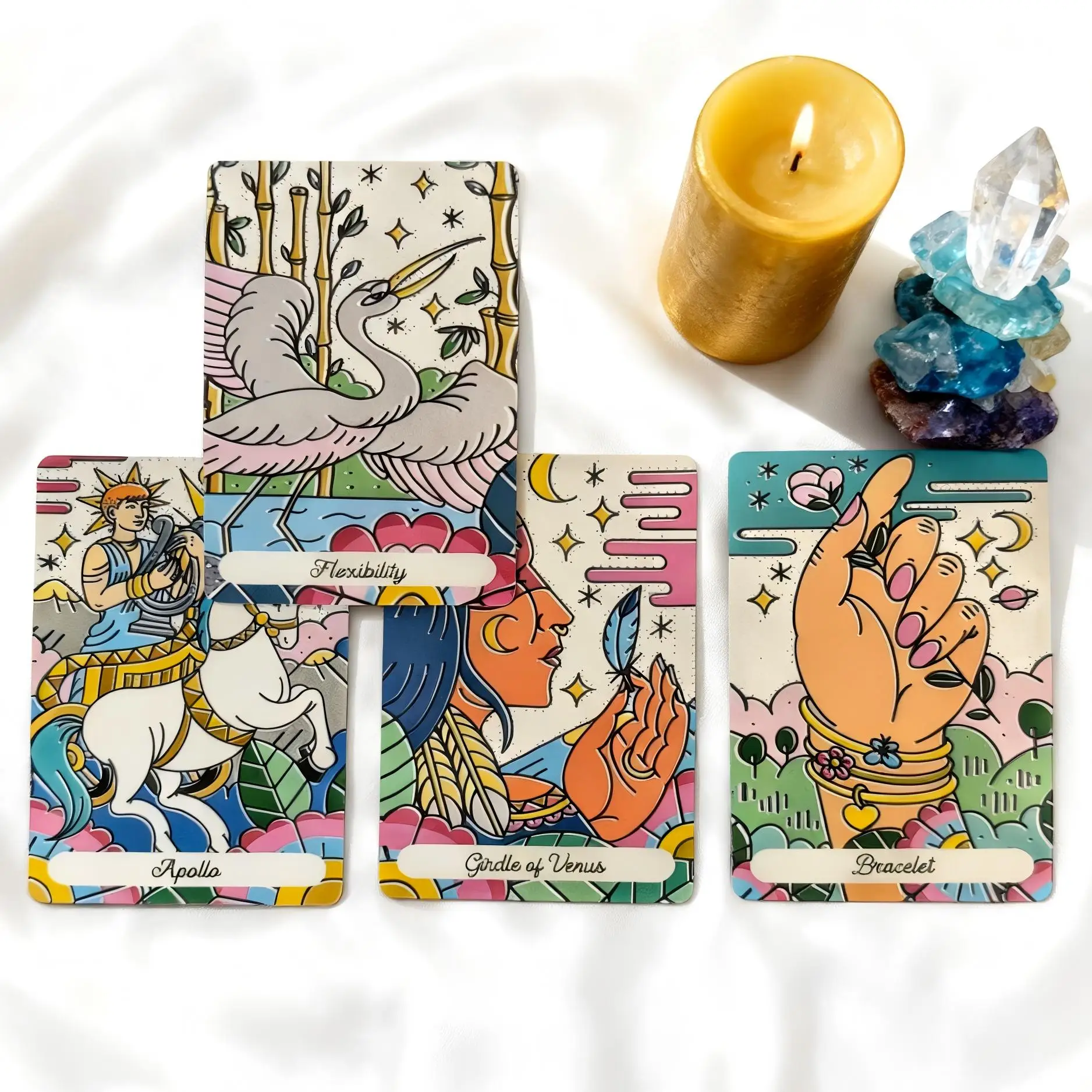 Oracle of Destiny Oracle deck 50 Oracle Cards Tarot Divination Deck English Vision Edition Board Playing Game For Party