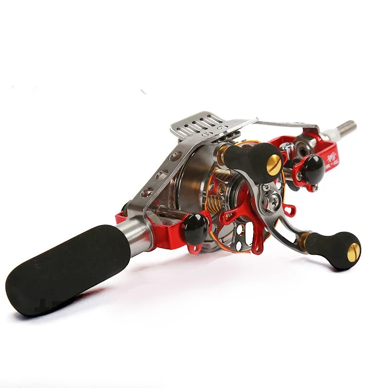 

Automatic Line Reel 15kg Speed Ratio 2.5:1 Before Front Reel Fishing Rod Modified Inside Line Hollow Fishing Vessel Raft Reels