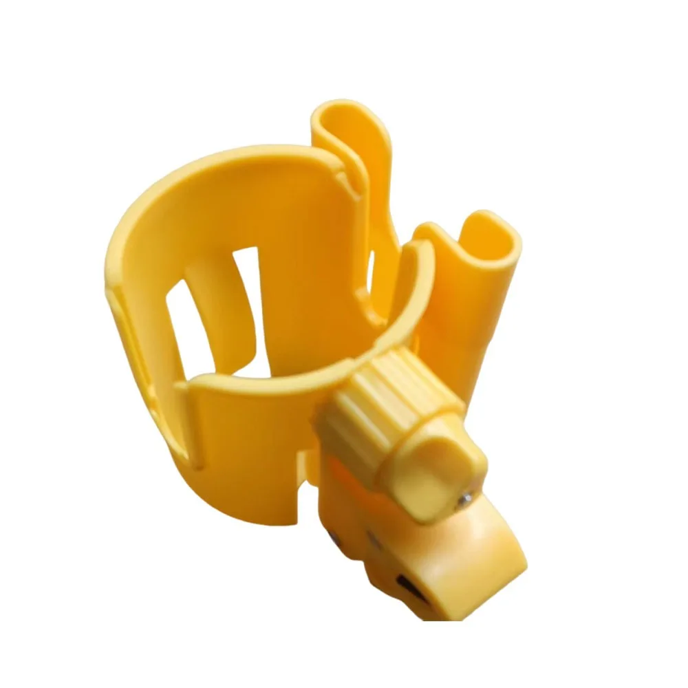 

Quick Release Stroller Water Cup Holder Detachable 2-in-1 Design Stroller Water Bottle Organizer Easy To Install Adjustable