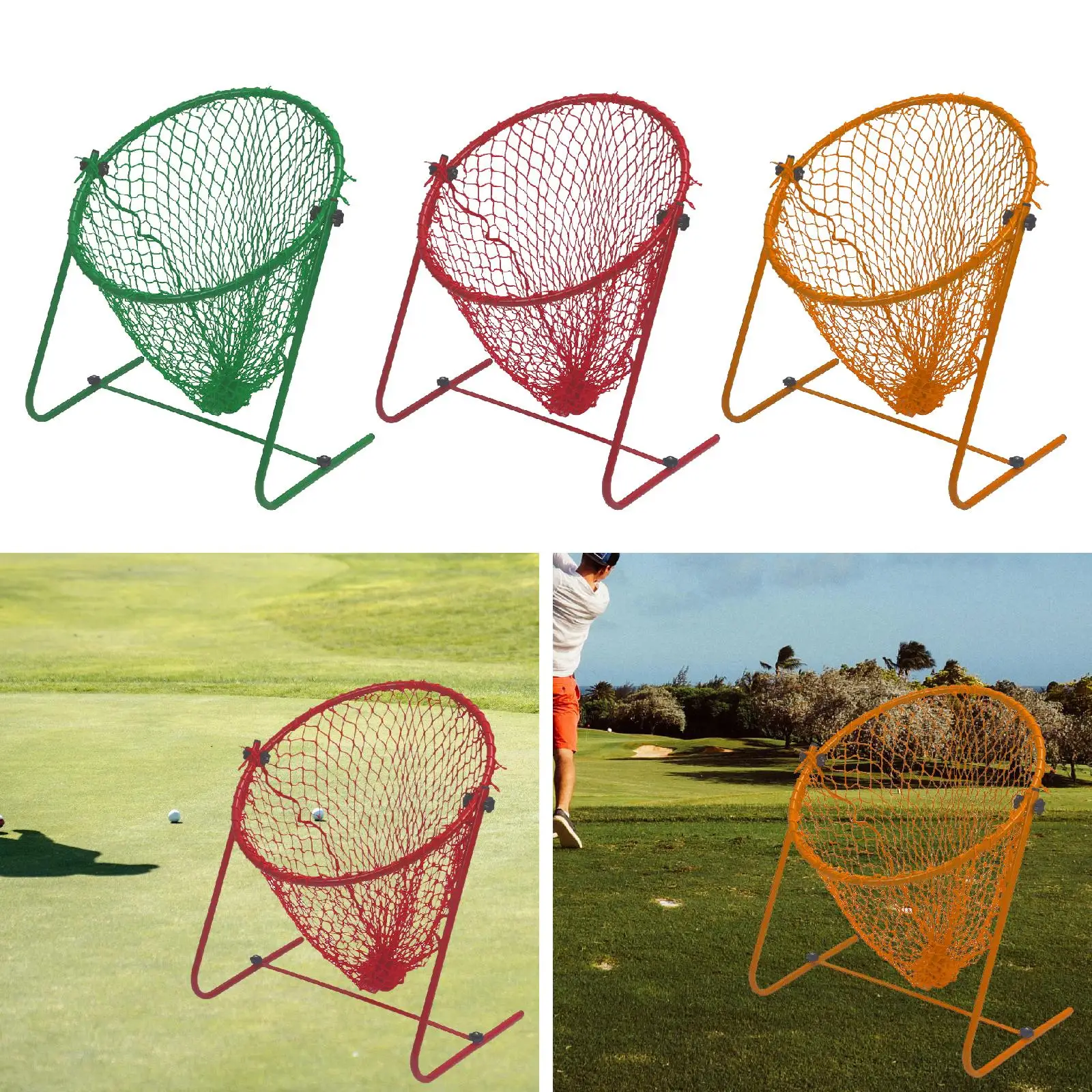 Golf Chipping Practice Net Target Zubehör Indoor Outdoor Trainingsausrüstung