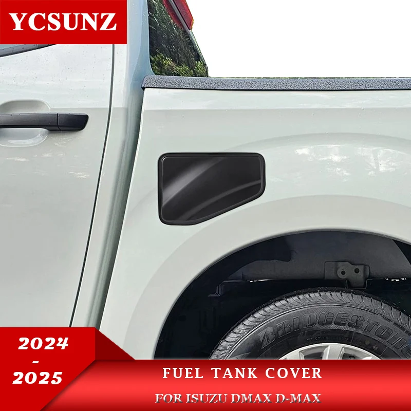 

ABS Fuel Tank Cover Cap Protector For Isuzu D-MAX DMAX 2024 2025 Auto Accessories Double Cabin Ycsunz
