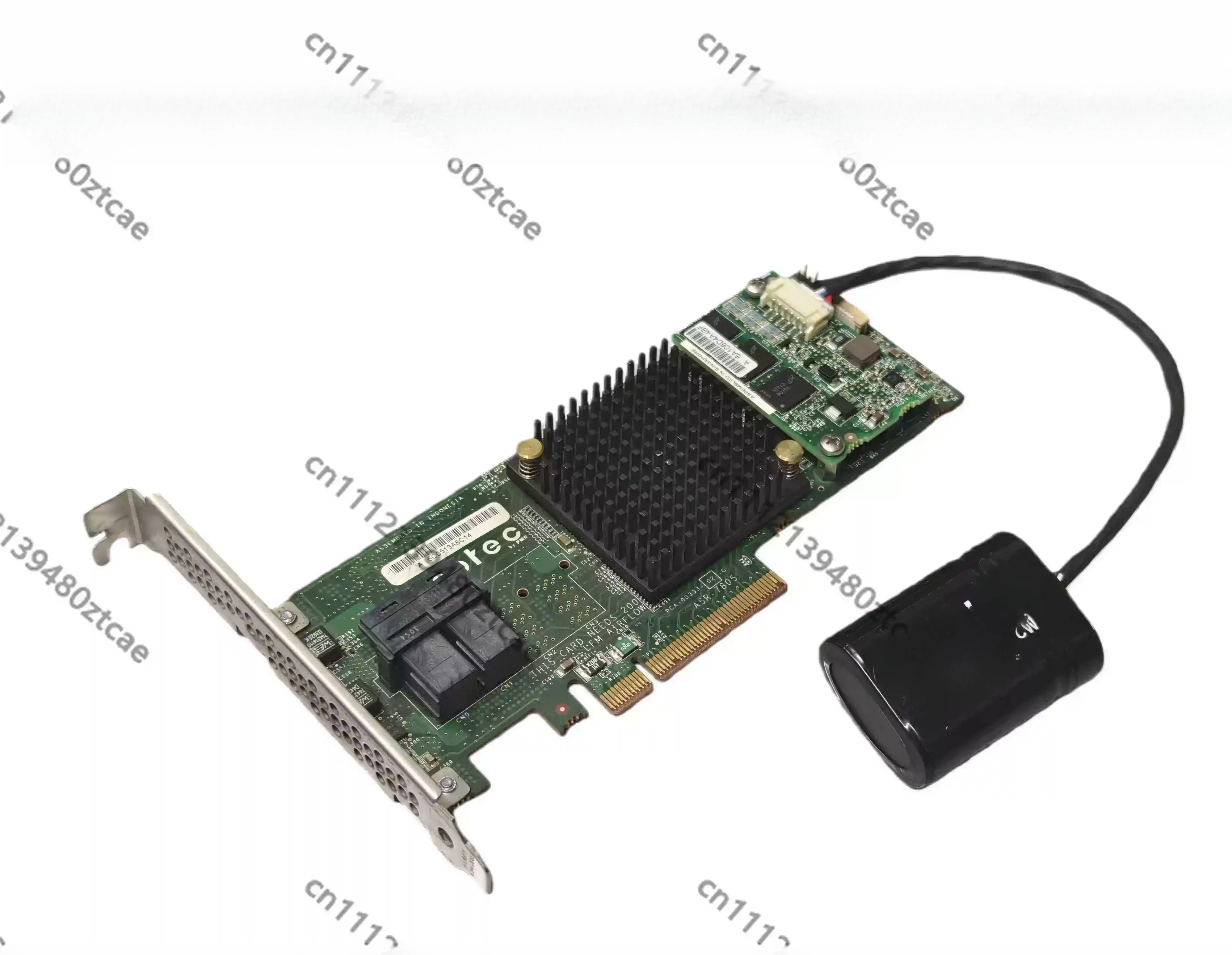 IT Mode RAID Controller Dual SFF-8643 1G Cache With Backup Battery Compatible With 7805 Storage Card
