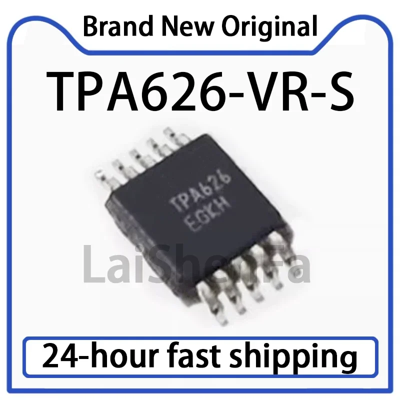 1PCS TPA626-VR-S MSOP10 High-precision ADC Chip Converter IC Bidirectional Current Stock