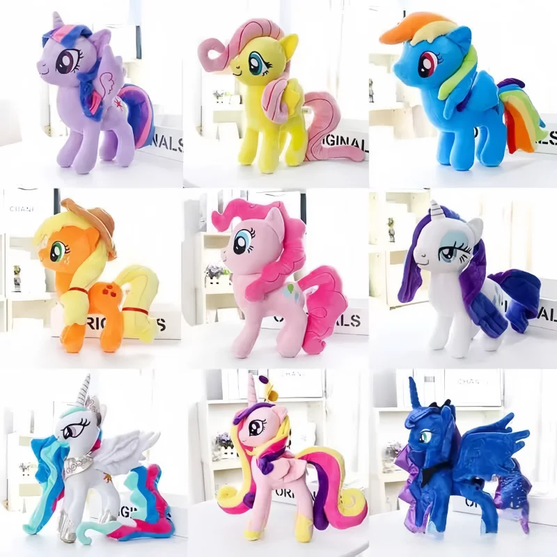 

My Little Pony Anime Plush Toys Unicorn Doll Pony Space Princess Moon Nightmare Moon Yuesui Dragon Kids Cute Birthday Gifts Toys