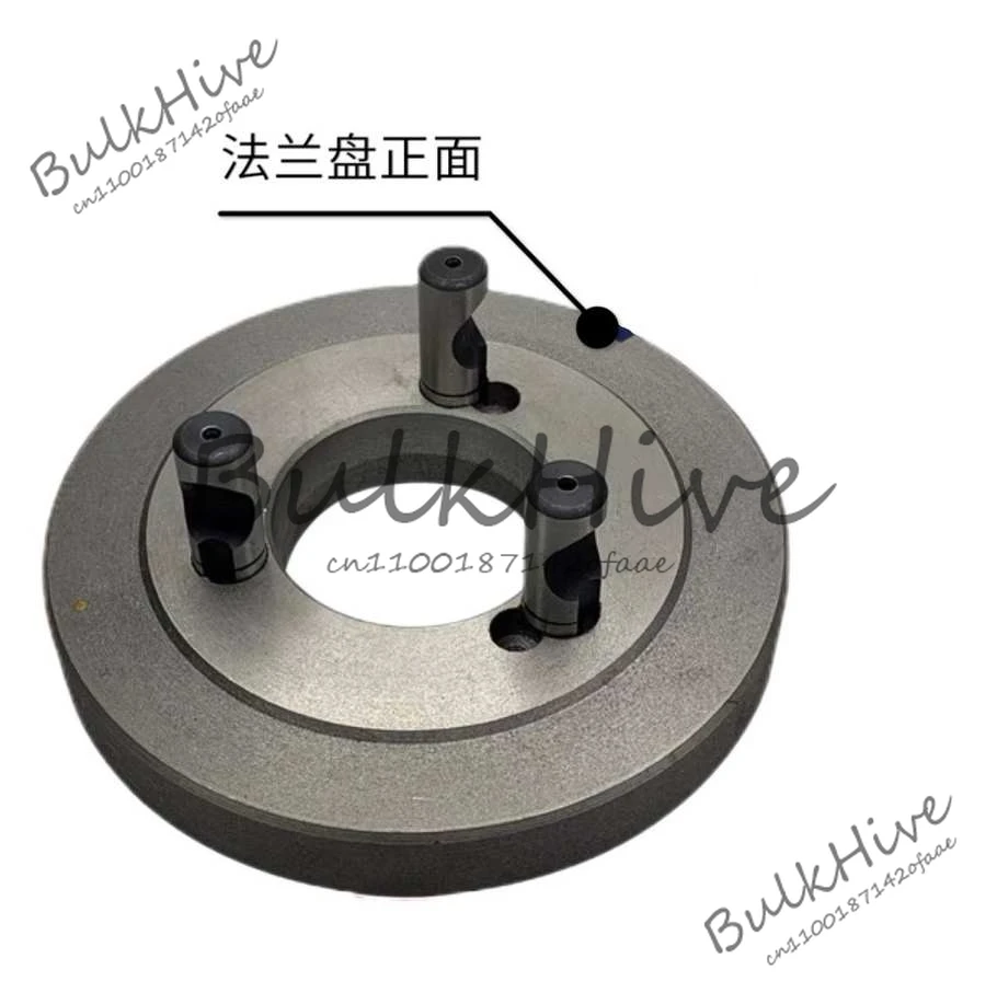 

Переходная пластина Винт тягового стержня Трехкулачковый соединительный патрон D4-160 D4-200 Тип D Шпиндель токарного станка Фланцевый патрон Соединительная пластина