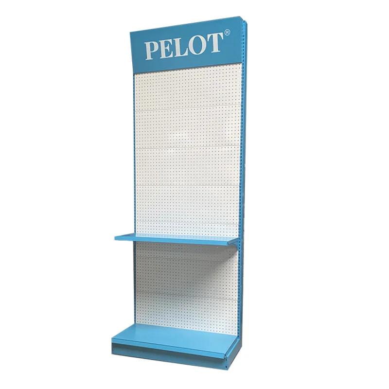 カスタム工場特注サイズ、白、片面、小売用ディスプレイラック、スーパーマーケット棚設備、売れ筋商品