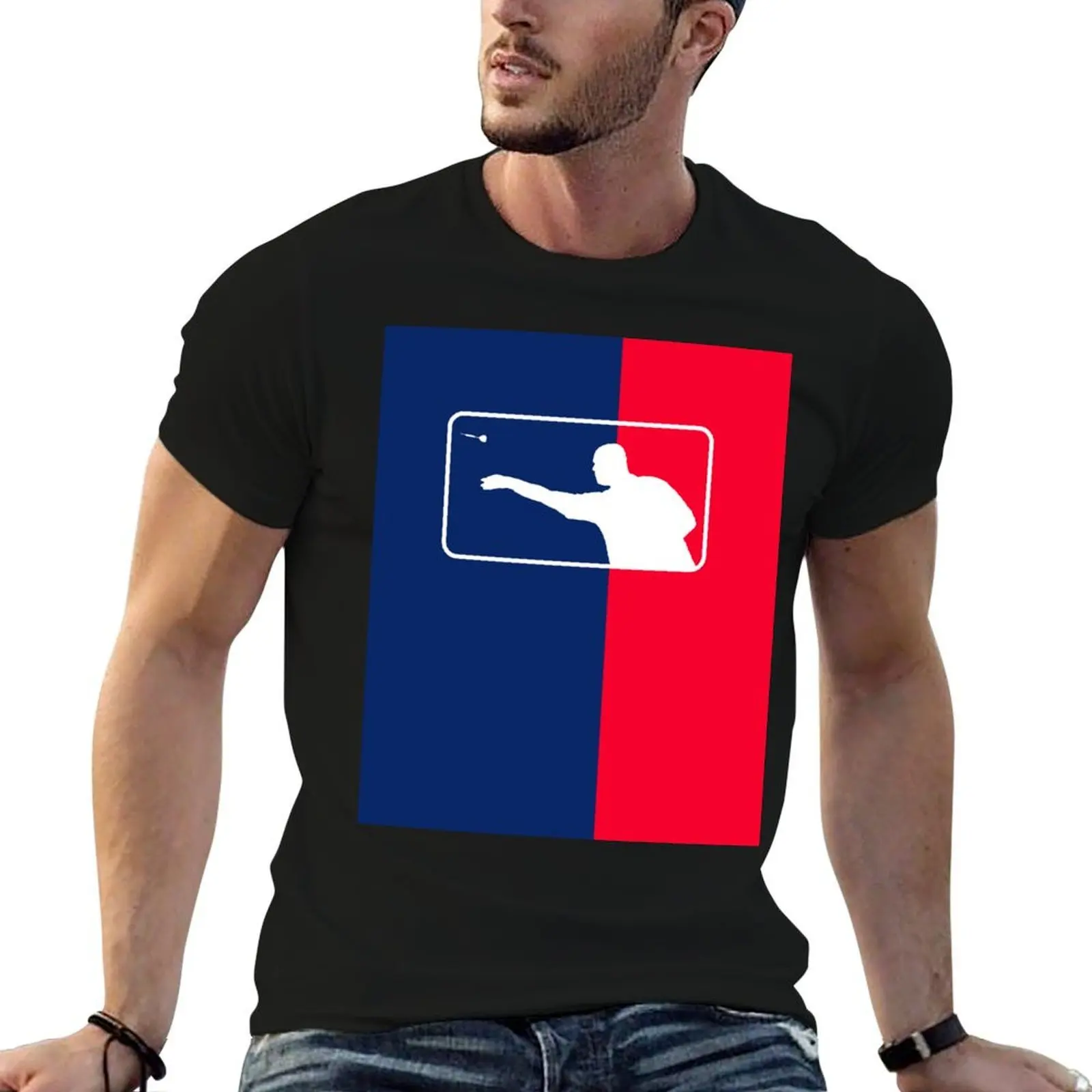 

League Darts Michael Van Gerwen T-Shirt man graphic t shirt g man t shirts for men T-Shirt