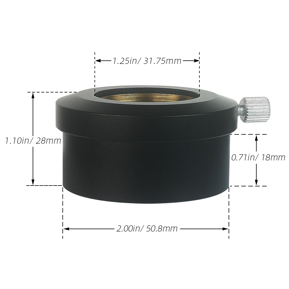 EYSDON 2 do 1.25-Cal Adapter do montażu okularu teleskopu-#90728