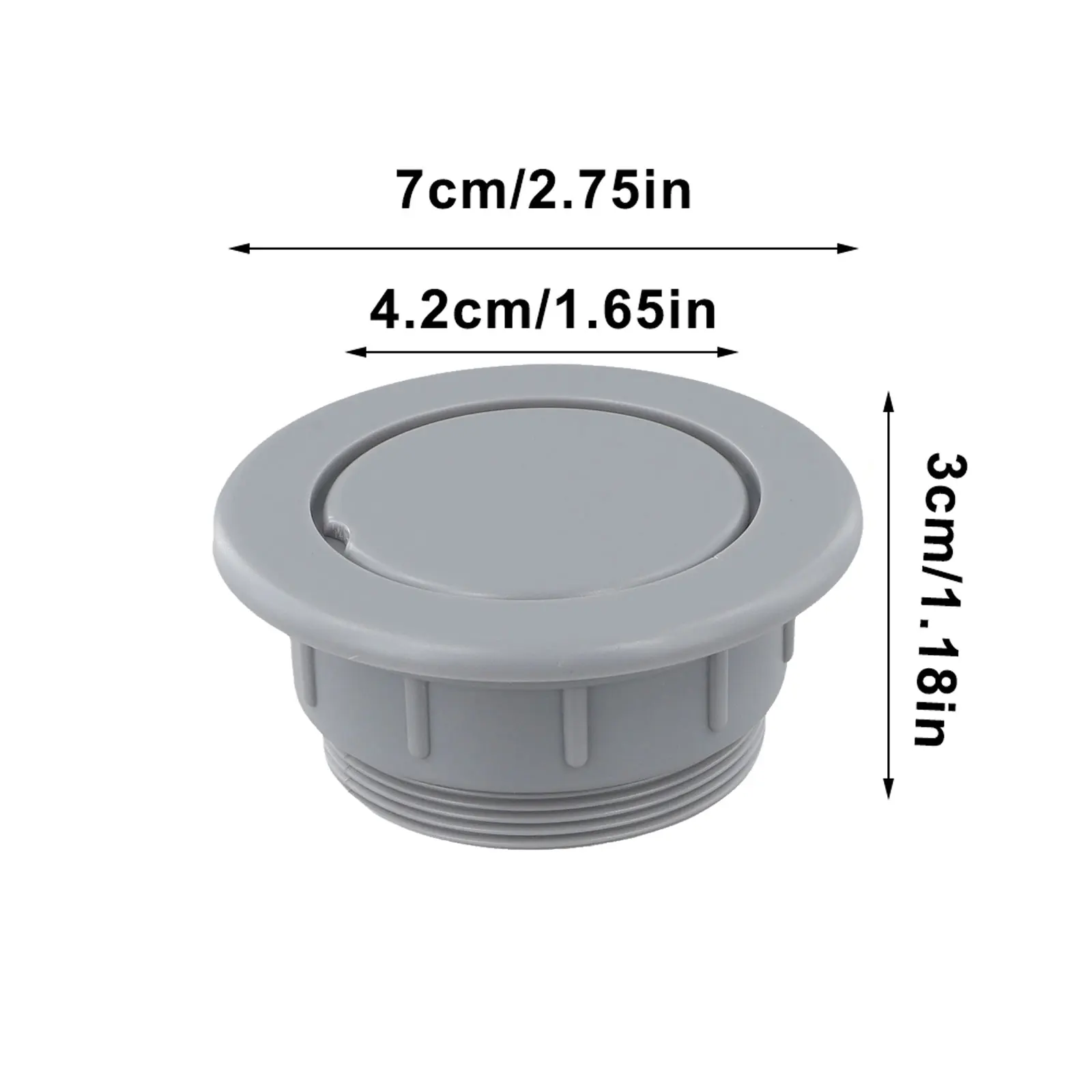 For Outdoor Patio Umbrella Table Hole Cover Plastic Design Designed for Various Table Types for Enhanced Stability