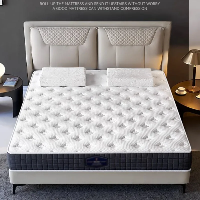 

High Quality Soft Mattresses Memory Foam Roll Firm King Size Mattresses Spring Sleep Colchon Matrimonial Bedroom Furniture