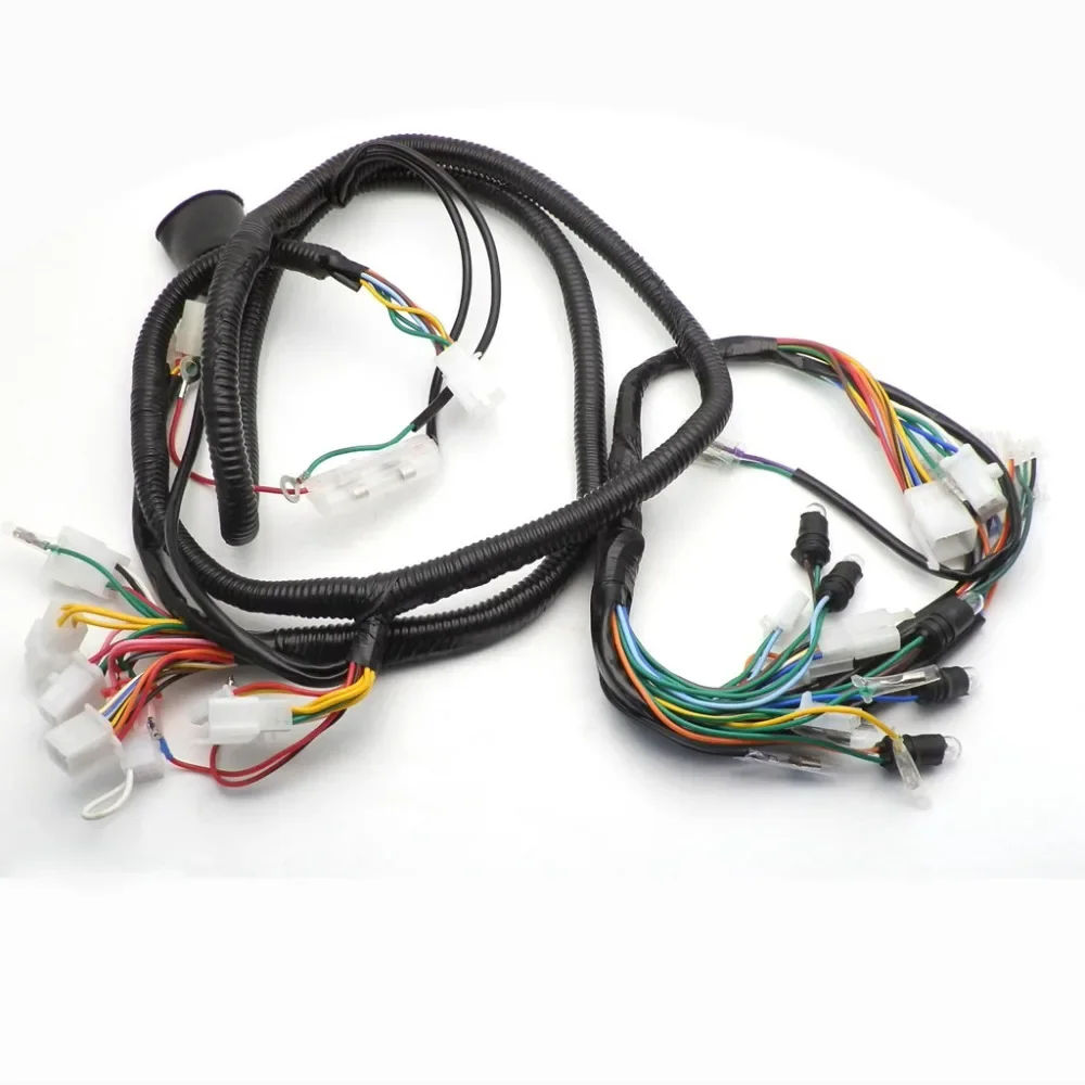 CHINESE GY6 150CC WIRE HARNESS WIRING ASSEMBLY SCOOTER MOPED for 11 Pole 8 Poles Magneto