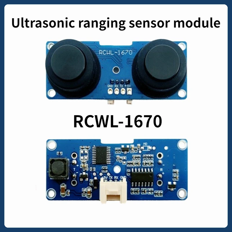 

RCWL-1670 Waterproof Transceiver Split Ultrasonic Ranging Module 2cm-400cm Distance DC3-5V for Water Level Measurement RCWL 1670