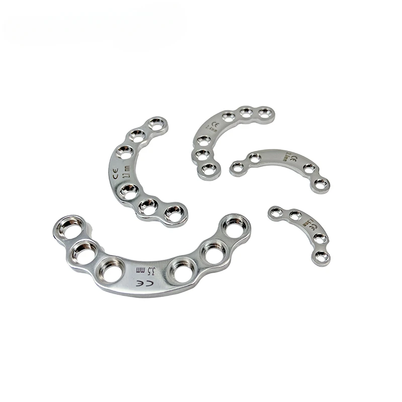 Animal medical operation Pet orthopedic instruments Stainless steel plate 1.5/2.0/2.4/2.7 acetabular bone plate