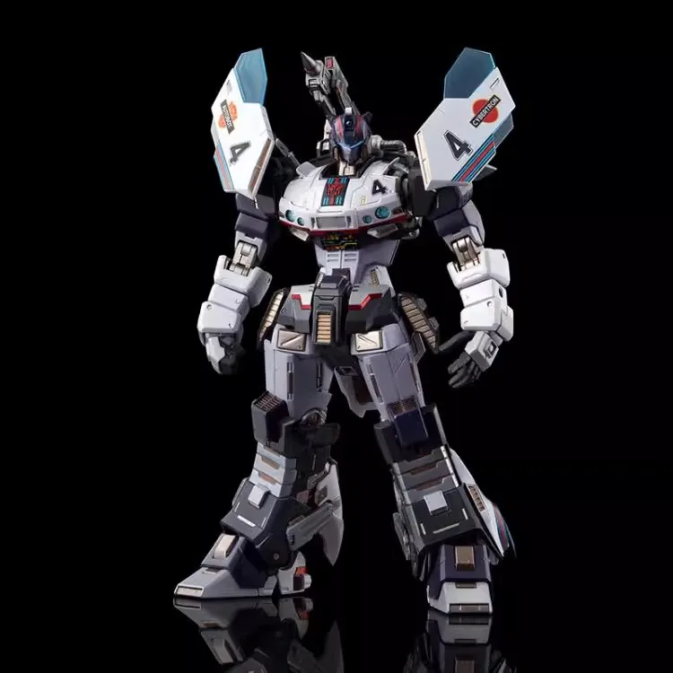 Op voorraad Qian Zhi Lian getransformeerd speelgoed Jazzlegering Eindproduct Beweegbaar robotmodel Action Figure Collection Gift