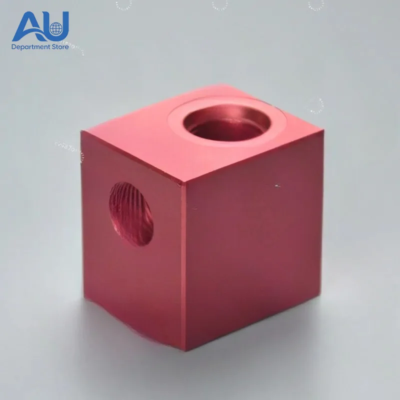 For T4-1 Threaded Tubular Cartridge Valve Aluminum 2-point 3-point Oil Circuit Block V2068 G1/4 G3/8 SV LF RV08