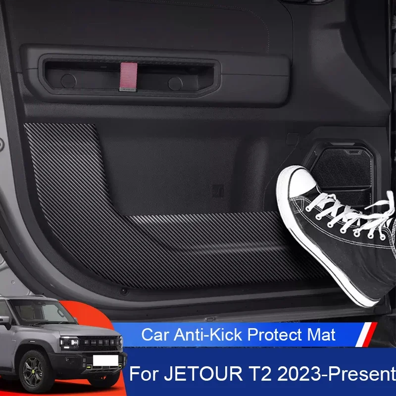 

Автомобильная B-стойка, защита от грязной двери, защита от ударов, накладка для JETOUR T2 2023, устойчивая к царапинам багажник, автомобильные аксессуары для интерьера
