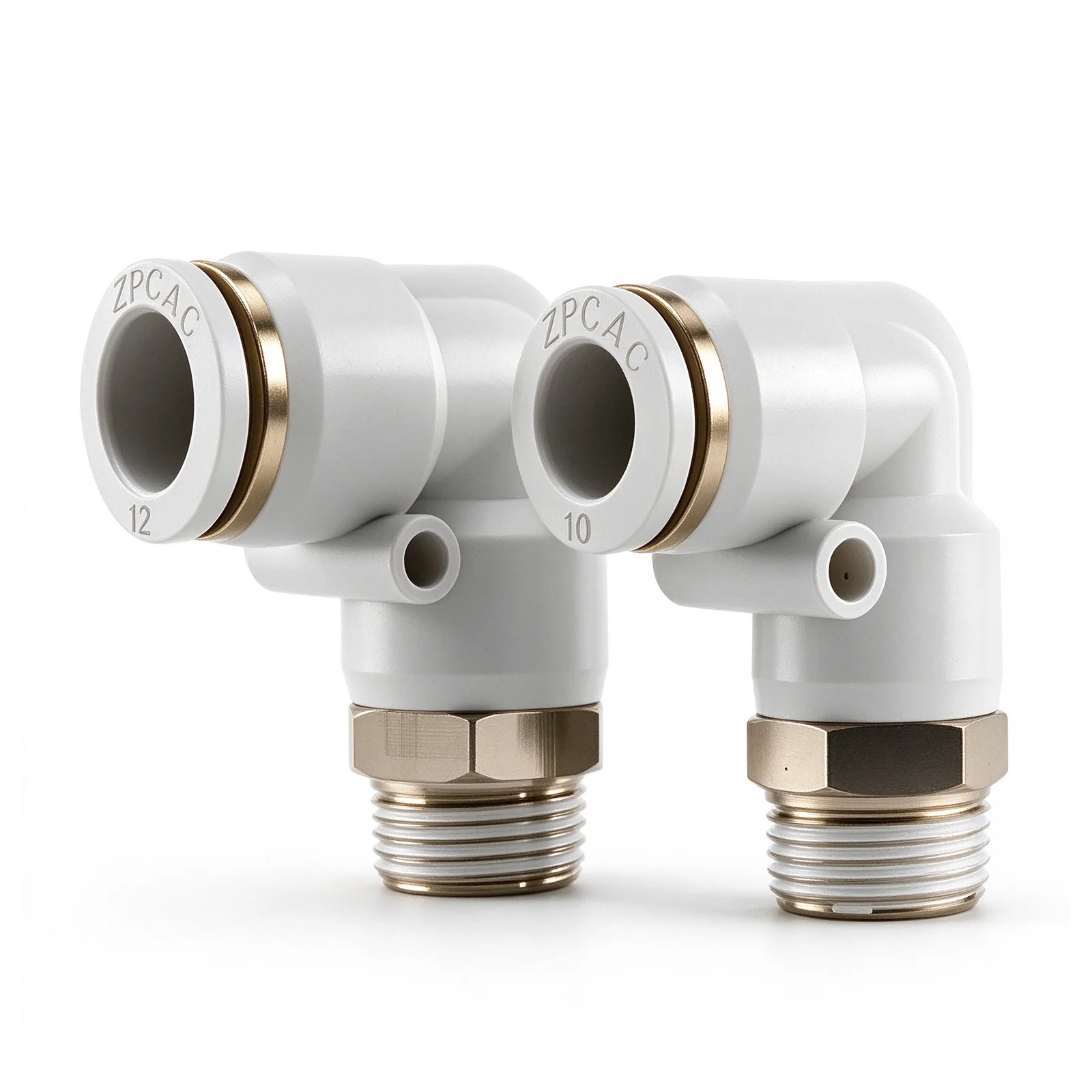 Pneumatic PL Elbow Quick Connector, 90 Degree Air Pipe Fitting, 4/6/8mm Tube Push In Quick Release Pneumatic Hose Adapter